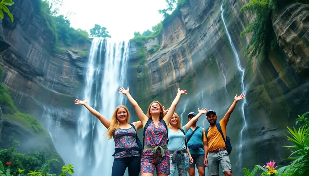 to visit havajazon waterfall